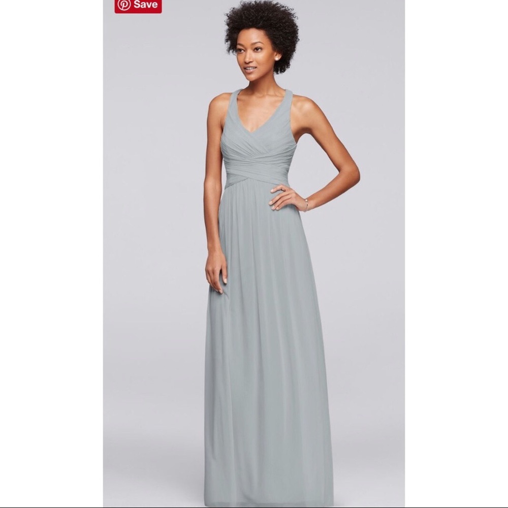 David’s Bridal Bridesmaid Dress - Mystic